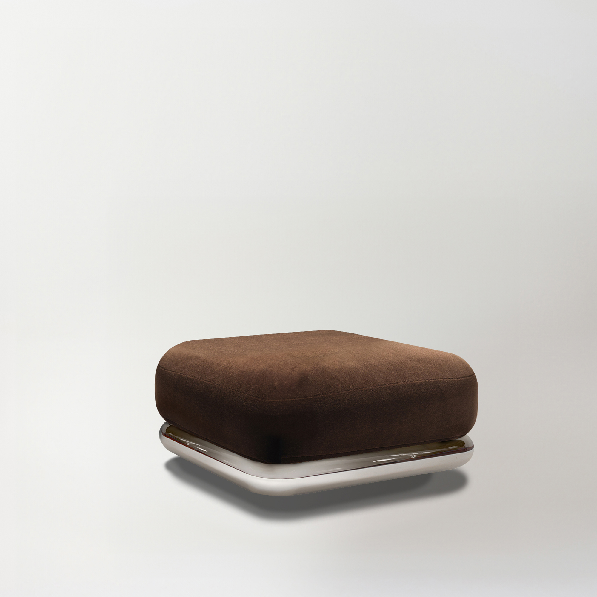 ED509 Lido Steel Ottoman