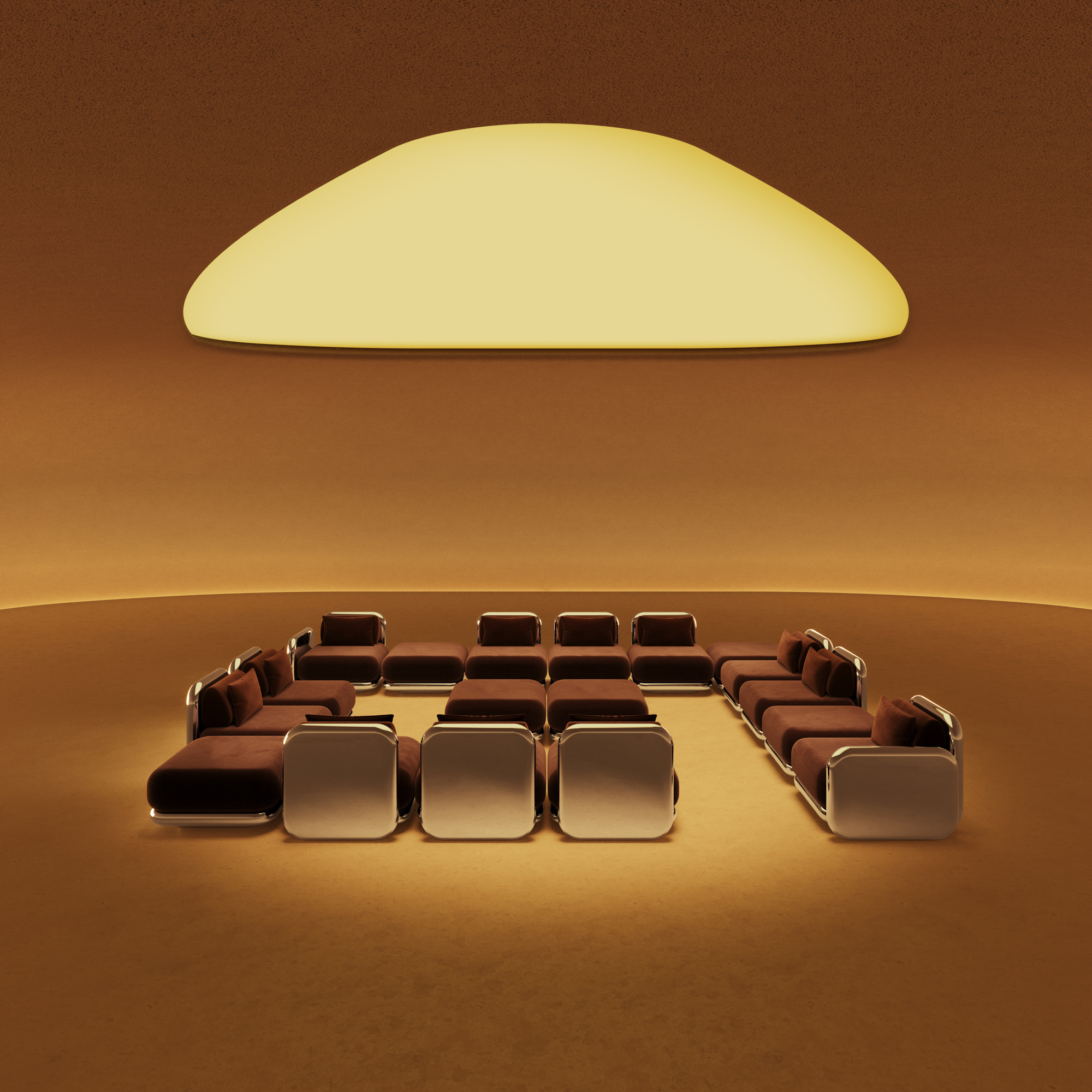Studio Paolo Ferrari – Lido Steel – Arrangement #6 – Front