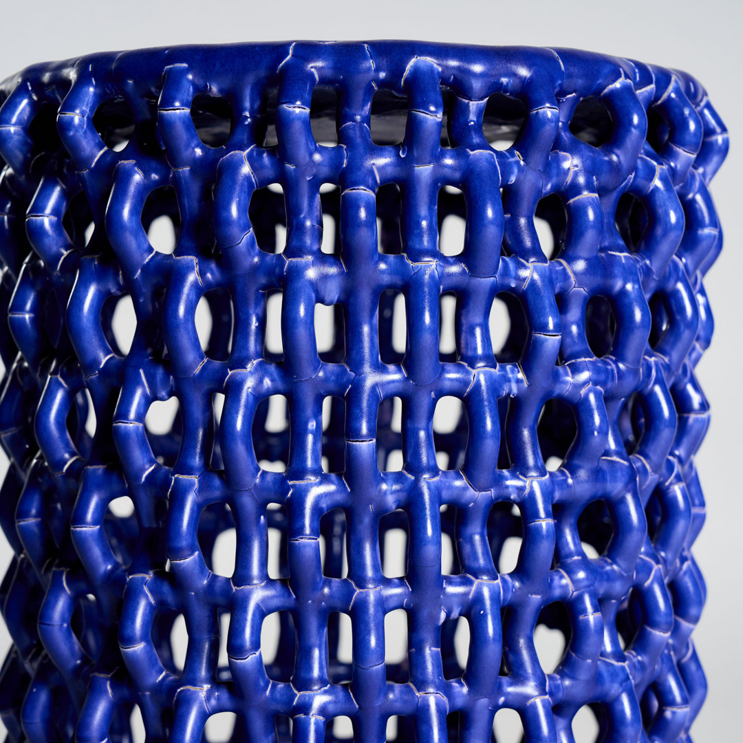 Scott-Daniel-Design_Ceramic-Rhombus-Table(14×23)_Cobalt-Blue_05-2