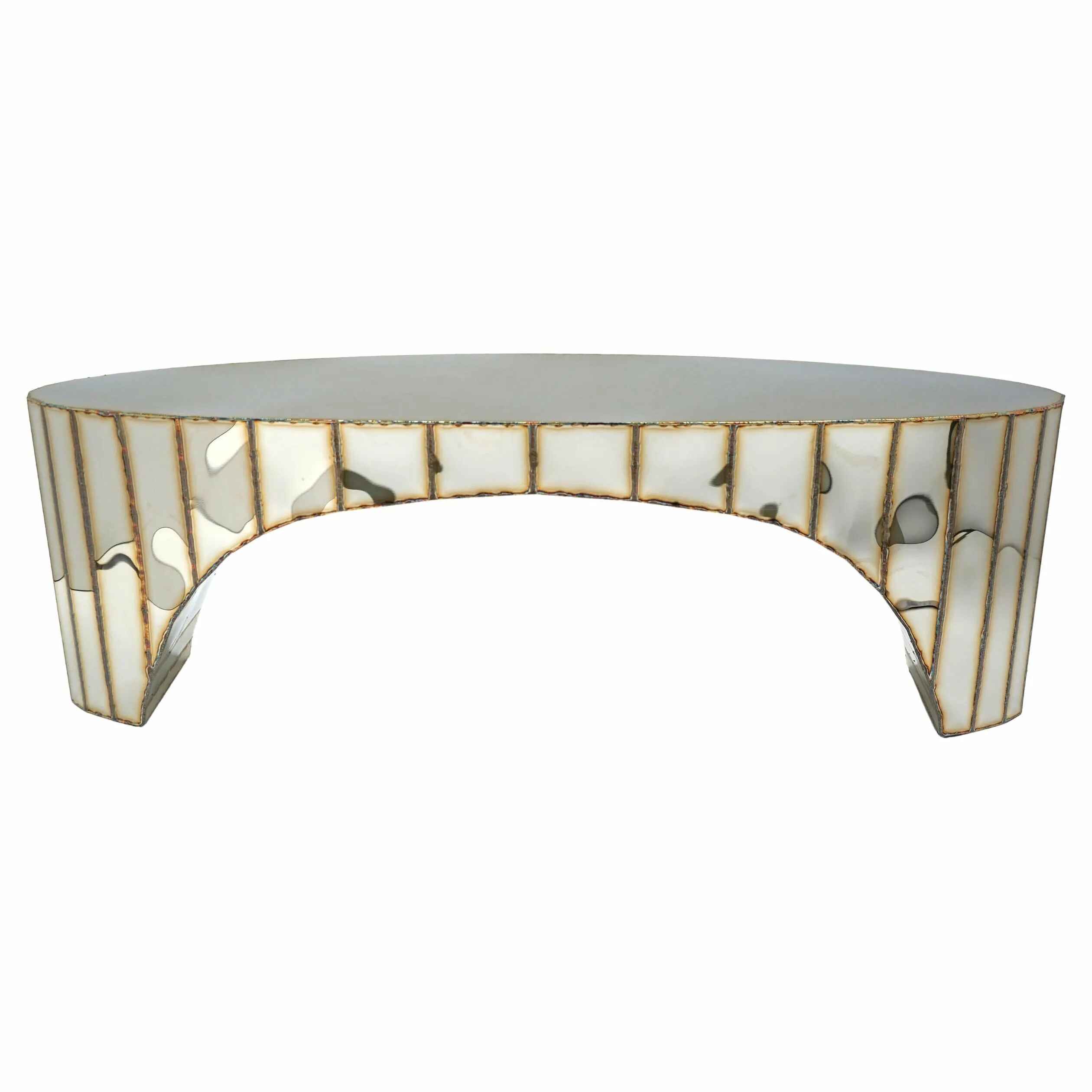 Boole Bench In Welded Mirror Polished Stainless Steel By Julian Mayor 1 1.jpg